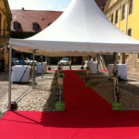 Töpperwein Musik GmbH in Quedlinburg, Veranstaltungsservice , Schloss Ballenstedt Opernball Eingang